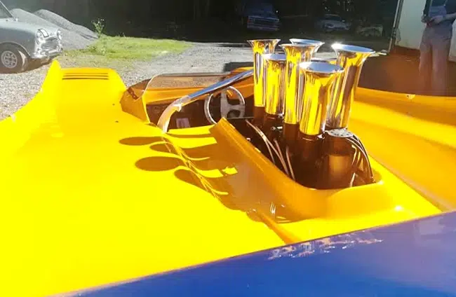 Admission moteur McLaren Can-Am